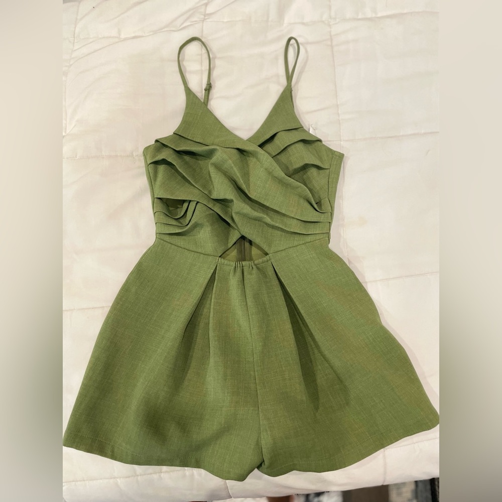 Green romper